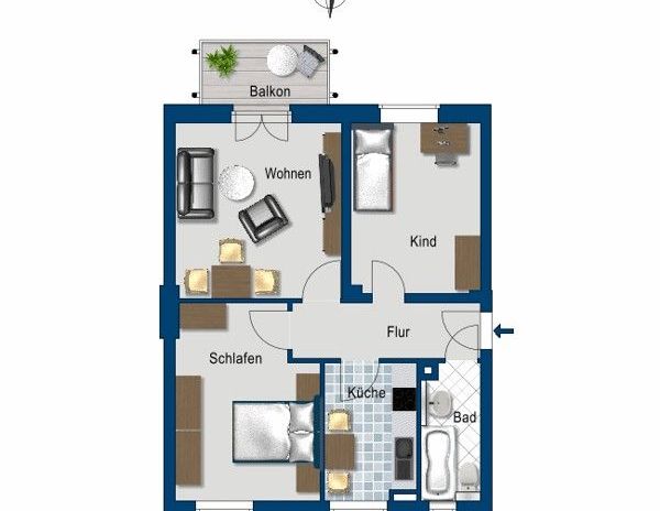 Gepflegt, fein und bald dein! - Foto 1