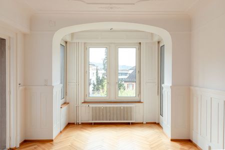 3.5-Zimmer-Wohnung mit Stuckaturdecken nähe Schaffhauserplatz - Photo 4