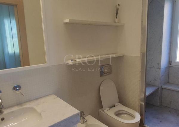 Parioli-Piazza delle Muse: Restored 3 bedroom, 3 Bath, spacious living, kitchen, balcony, near park, master bed & 2 single bedrooms. Ref 1045