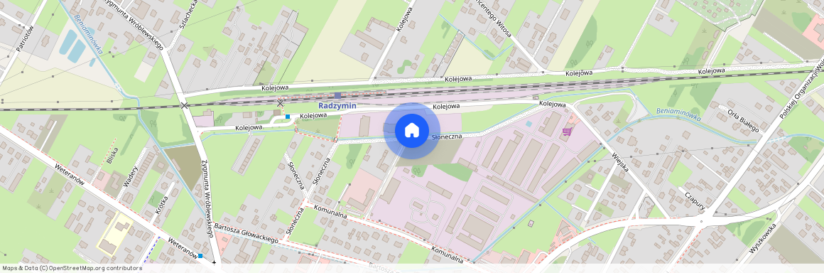 ul. Słoneczna, Radzymin, Radzymin, wołomiński, mazowieckie