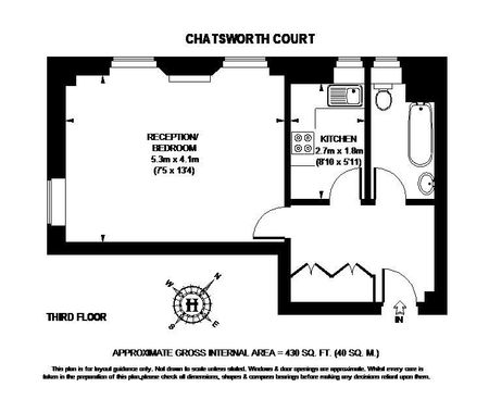 Studio to rent - Photo 2