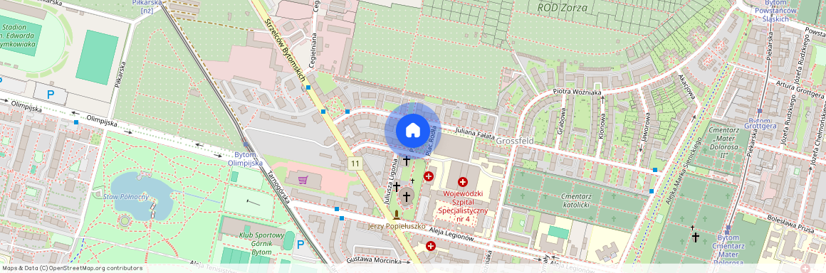 Plac Rodła, Śródmieście, Bytom, śląskie