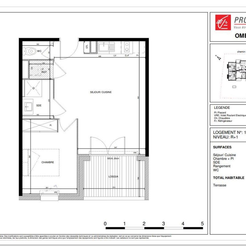 location Appartement T2 DE 40.9m² À TOULOUSE - Photo 2