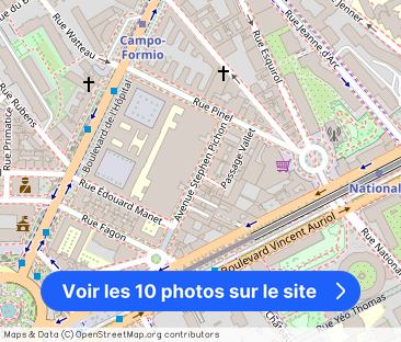 Mieszkanie na wynajem - 18 m² - 1 pokój Paris Île-De-France - Photo 1