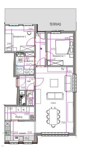 Appartement te huur - Photo 3