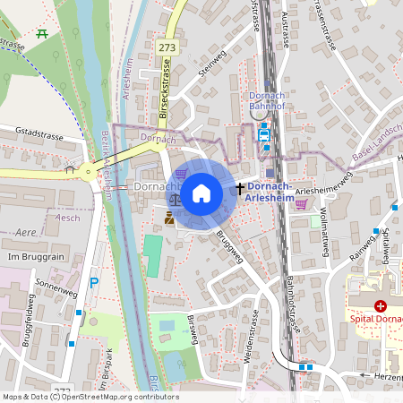 4143, Dornach, Bruggweg, 1