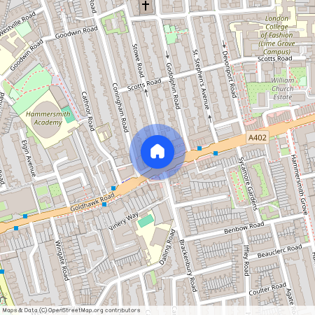 Goldhawk Road, London, W12