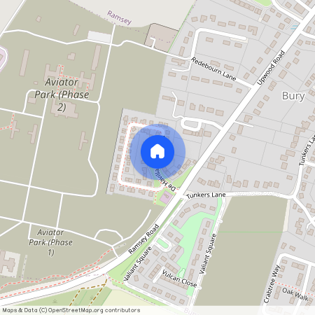 De Havilland Gardens, Bury, Huntingdonshire, PE26