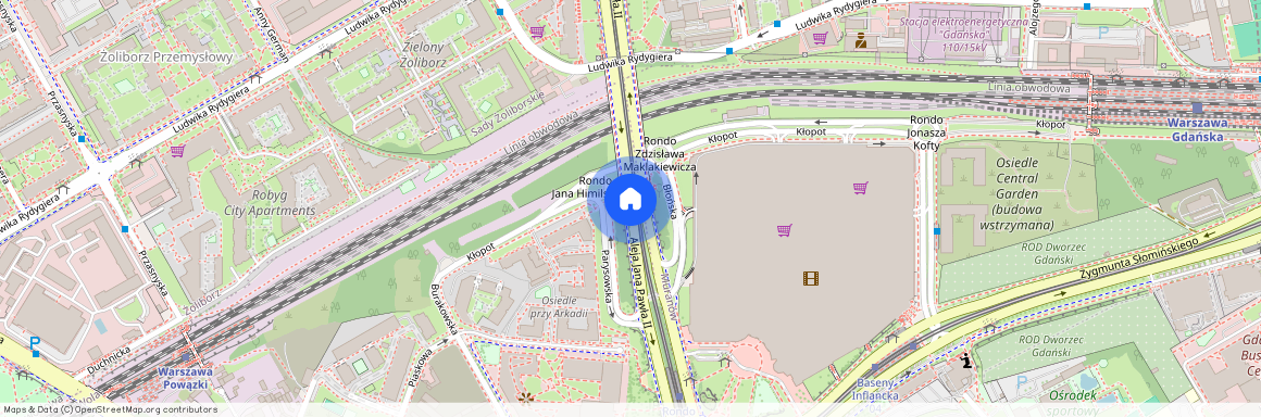 Warszawa, Żoliborz, Warszawa, Żoliborz, Aleja, Jana, Pawła, Ii