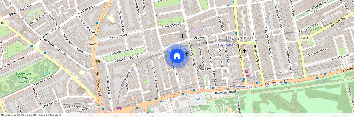 24 Palace Court, Bayswater, London, W2