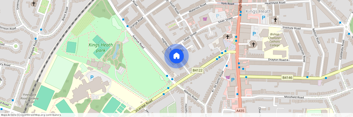 Highbury Road, B14 7QN, Kings Heath, Birmingham