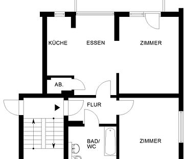 Hier verwirklichen Sie Ihre Wohnvision, 2-Zimmer-Wohnung zum Wohlfühlen // 3.OG rechts - Photo 2