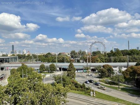 nahe Praterstraße: moderne 3-Zimmer-Loggiawohnung mit Blick zum Riesenrad - Photo 3