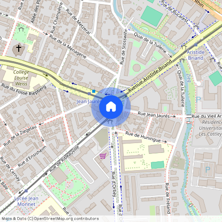 Rue d'Orbey, Francja, Strasbourg