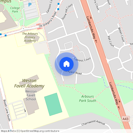 Cypress Court, Northampton, Northamptonshire, NN3