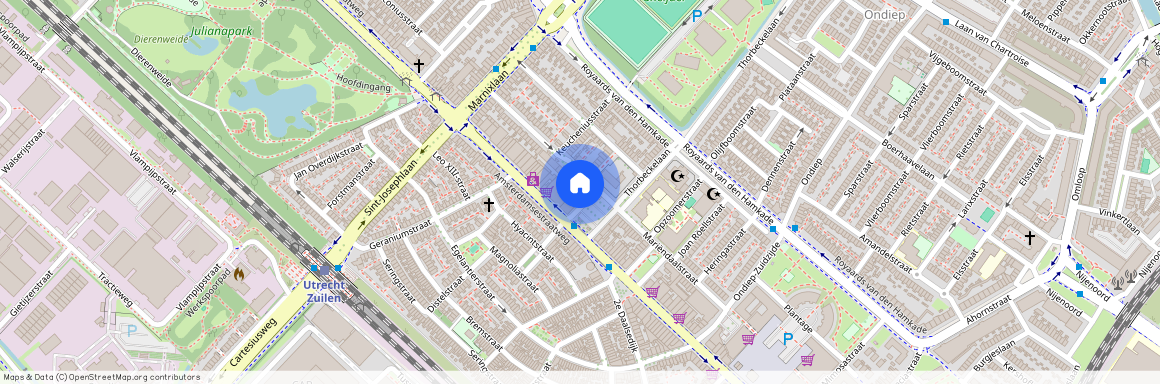 Oppenheimplein 1-A, Egelantierstraat, Mariëndaalstraat e.o., 3551BN, Utrecht