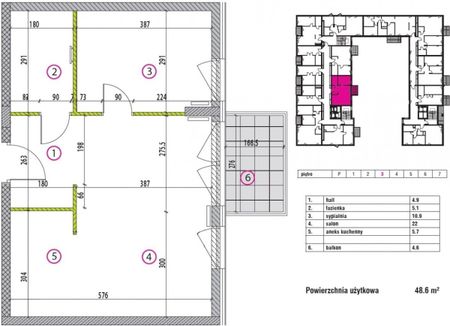 Nowoczesne 2-pok mieszkanie z garażem i klimą 48.52 m² - Photo 2