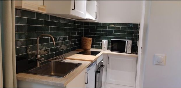 2 pièces - Meublé - 28 m² - RDC - Colocation non autorisée - Photo 1