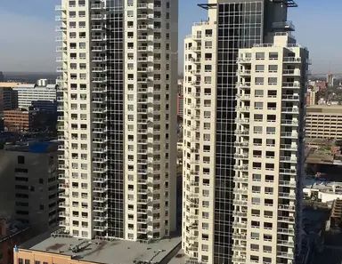 Live in the best location in downtown Edmonton, Fox Two tower. | 2406 - 10410 102 Avenue Northwest, Edmonton - Photo 1