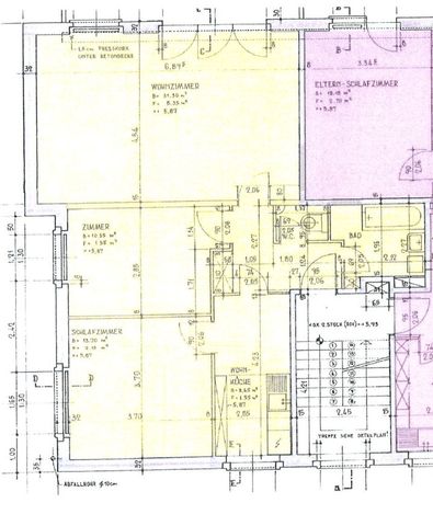 3 Zimmer, 77 m², 1. Stock - Foto 4