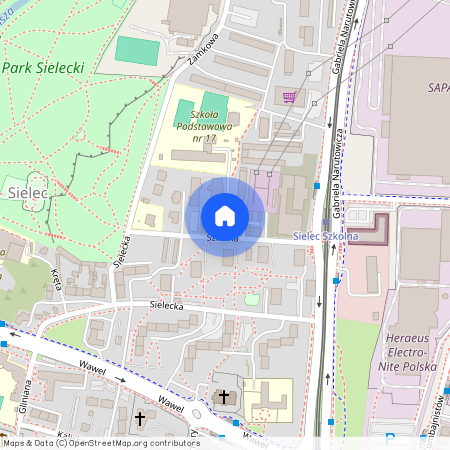 ul. Szkolna, Sielec, Sosnowiec, śląskie