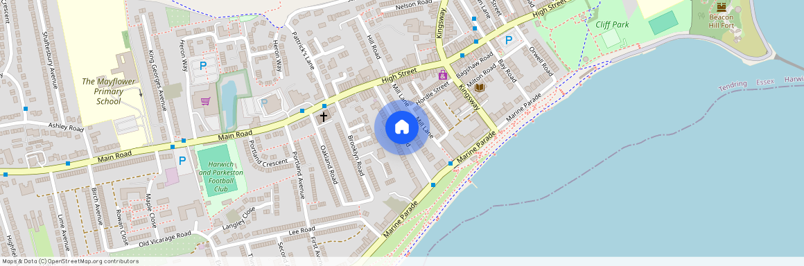 Cliff Road, Dovercourt, Harwich, Essex, CO12