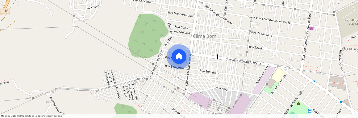 Rua Maria Osana, Clima Bom, Maceió, AL, 57071375
