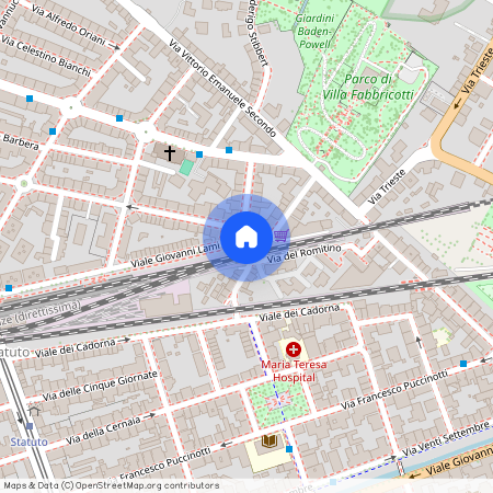 Via Luigi Lanzi, Florence, Tuscany 50134