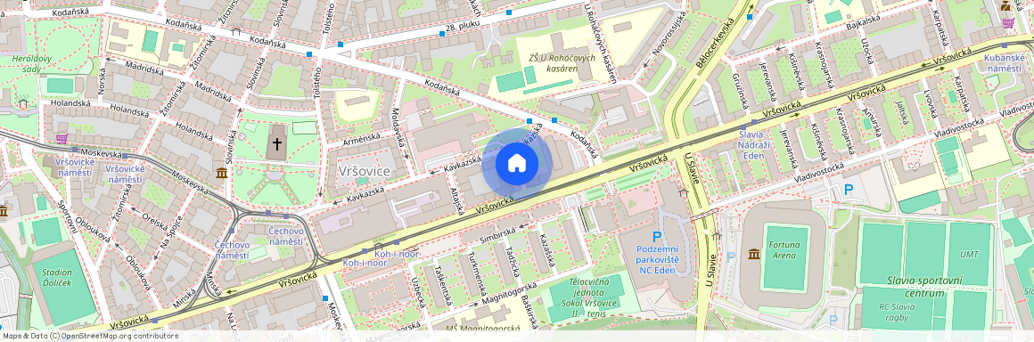 Archangelská, Praha 10 - Vršovice