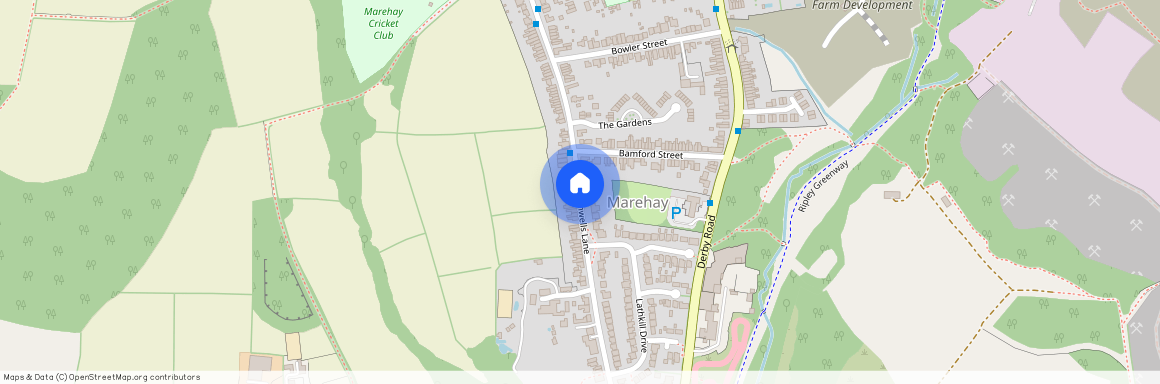 Warmwells Lane, Marehay, Ripley