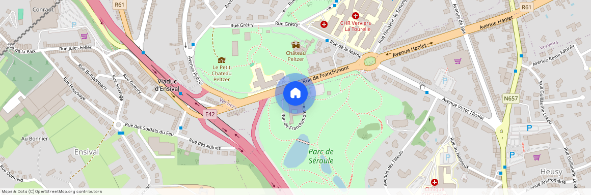 Rue De Franchimont, 3, D, 4800, Verviers