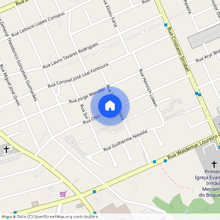 Rua Osni Silveira, Xaxim, Curitiba, PR, 81720050