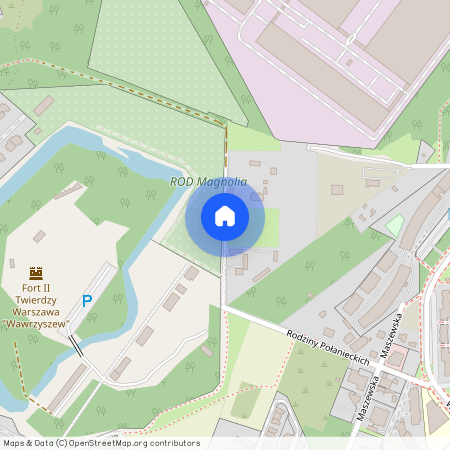 Warszawa, Bielany, Chomiczówka, Rodziny, Połanieckich