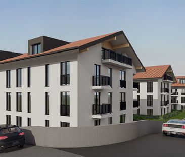 2.5pces neuf au rez, cuisine avec îlot, terrasse et grand jardin - Photo 5