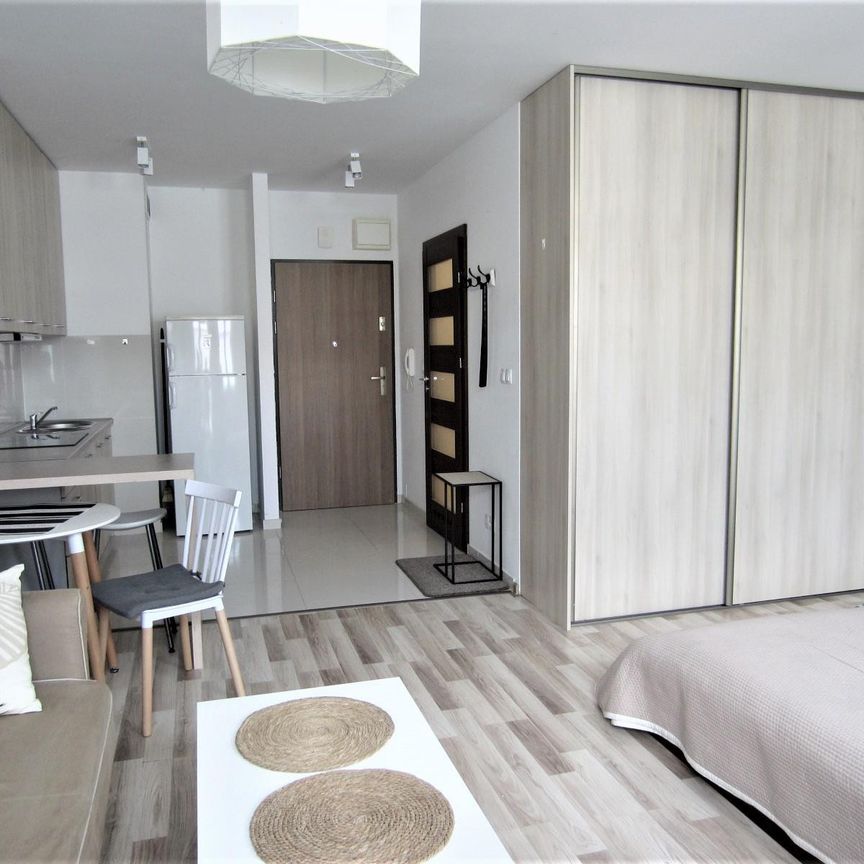 Nowoczesna duża kawalerka w apartamentowcu z windą w Centrum. - Photo 1