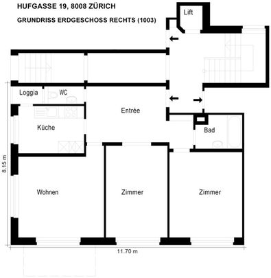 Hinter dem Opernhaus, Zürich Kreis 8, Seefeld - Photo 1