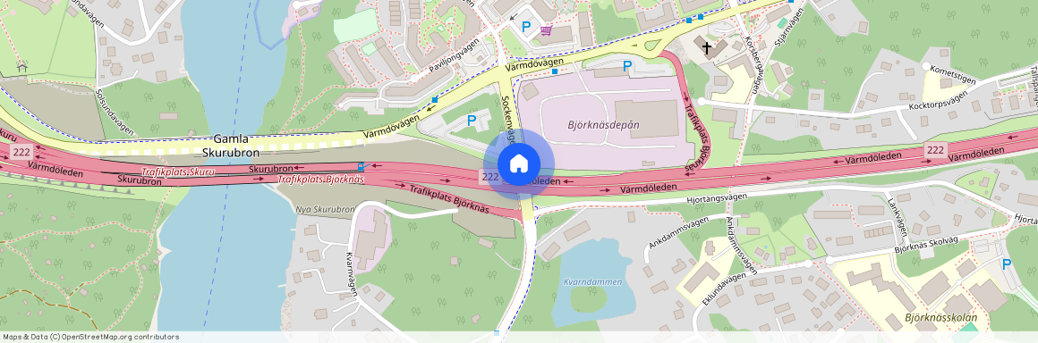 Sockenvägen, Saltsjö-Boo