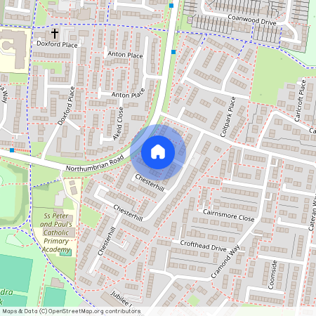 Chesterhill, Cramlington, Cramlington, Northumberland, NE23 6JR