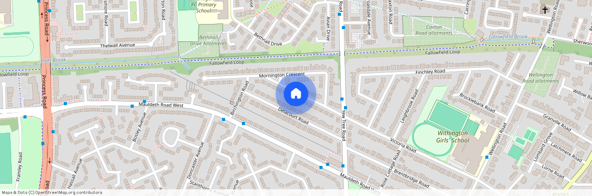 Victoria Road, Old Moat, Manchester, M14