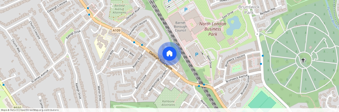 Oakleigh Close, Whetstone, London, London, N12