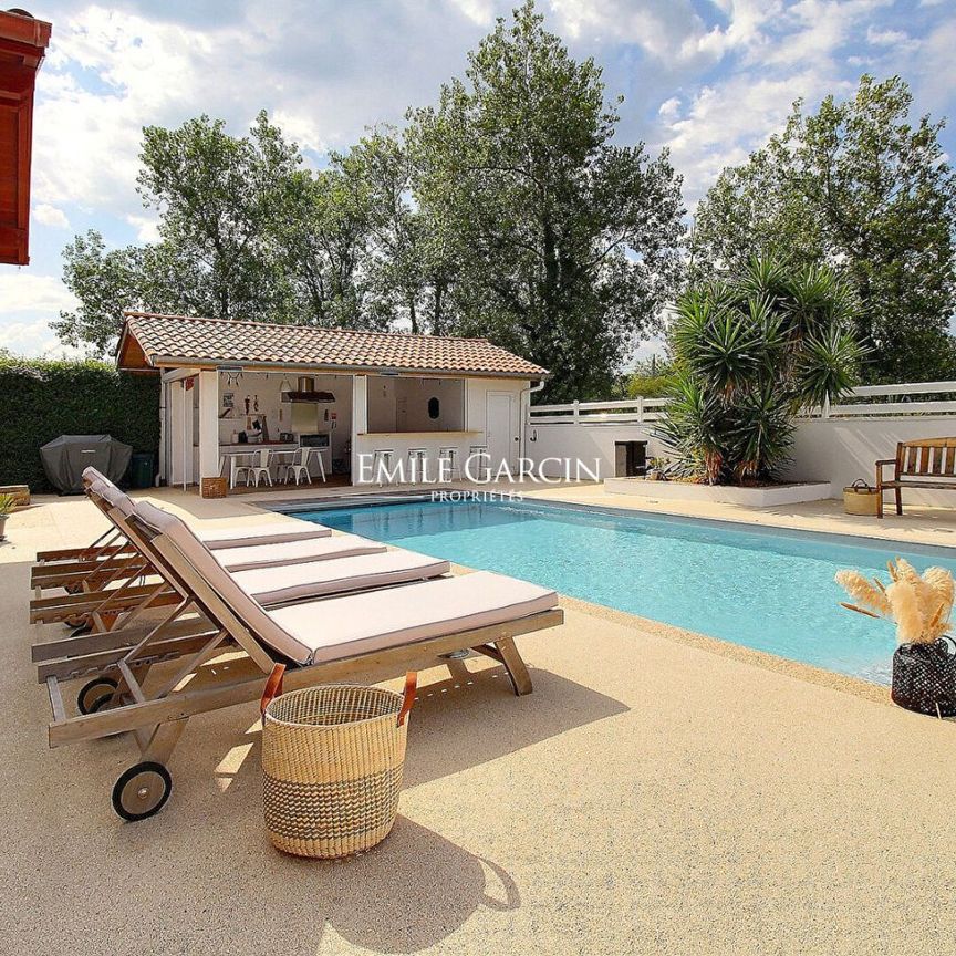 MAISON A LOUER A BIDART , PISCINE CHAUFFEE ET PLAGE A PIED - Photo 1