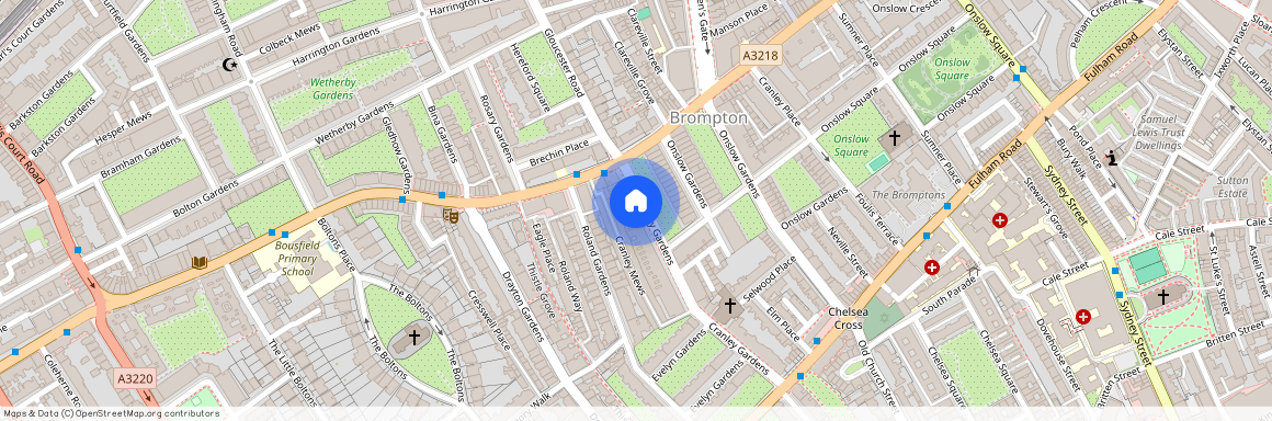 16 Cranley Gardens, SW7 3DA, London