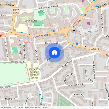 Victoria Road Kingston upon Thames KT1, Kingston upon Thames, KT1