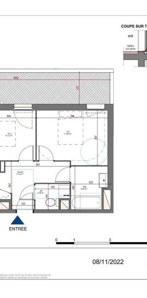 Location Appartement 3 pièces 54m² MONTPELLIER 34000 - Photo 2