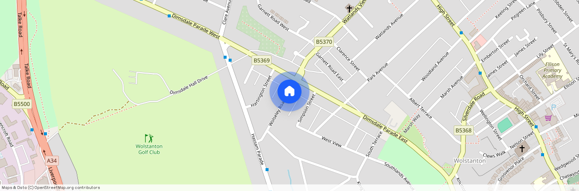 Wolseley Road, Newcastle, Staffordshire, ST5