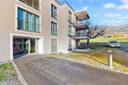 Privatsphäre auf Bodenhöhe - Stilvolle Neubauwohnung im Erdgeschoss! - Photo 3