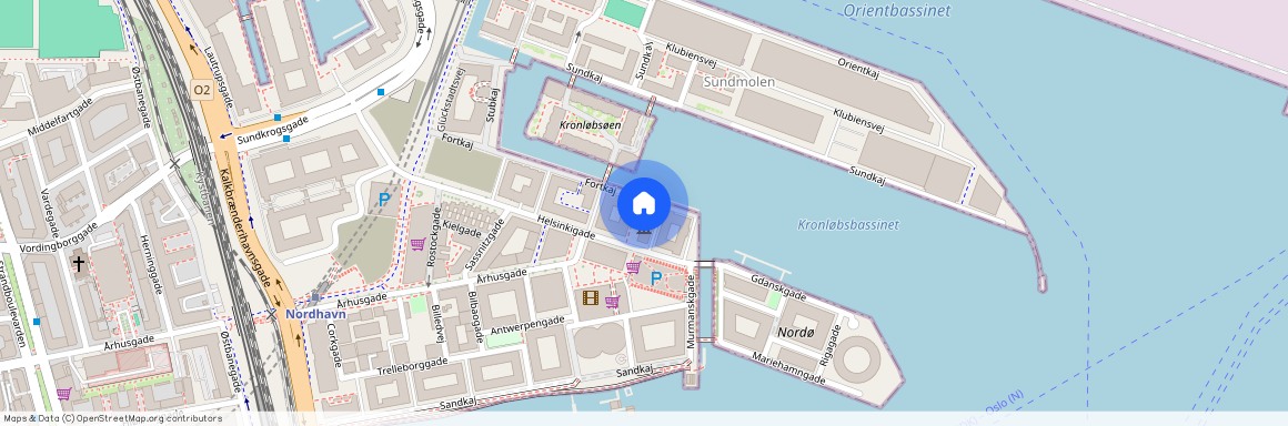 Fortkaj 30 1, 2150 Nordhavn