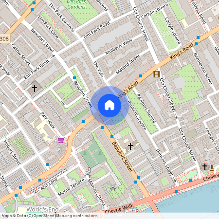 Argyll Mansions, Chelsea SW3