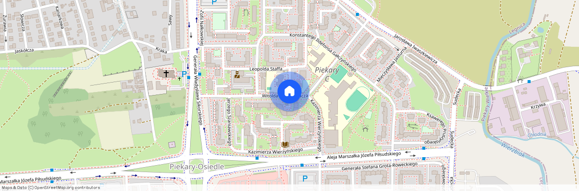 ul. Witolda Gombrowicza, Legnica, dolnośląskie