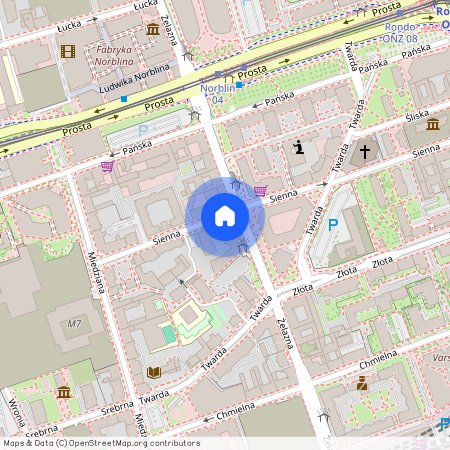 ul. Sienna 83, Mirów, Wola, Warszawa, mazowieckie